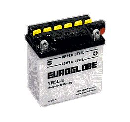 12V YB3L-B MC-batteri 3Ah 99 x 57 x 112 mm