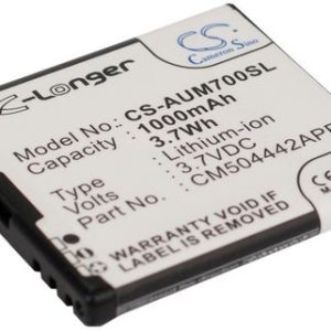 Batteri till Amplicomms PowerTel M7000, 3.7 Volt, 1000 Milliampertimmar(mAh)