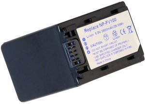 Batteri till Sony HDR-PJ50E, 6.8V (7.2V), 3150 Milliampertimmar(mAh)