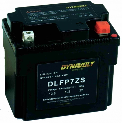12V ELTZ7S LITHIUM MC-batteri 2,4Ah 113 x 70 x 105 mm