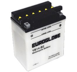 12V YB14-B2 MC-batteri 14Ah 135 x 90 x 168 mm