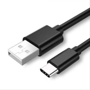 SiGN USB-C Kabel, 3A, 1m - Svart