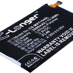 Batteri till Motorola Moto X Play Dual SIM, 3.8 Volt, 3500 Milliampertimmar(mAh)