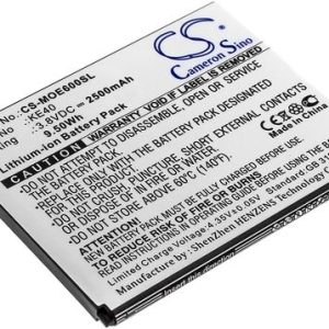 Batteri till Motorola XT2005-4, 3.8 Volt, 2500 Milliampertimmar(mAh)