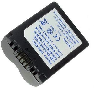 Batteri till Panasonic Lumix DMC-FZ38EF-K, 7.2V (7.4V), 710 Milliampertimmar(mAh)