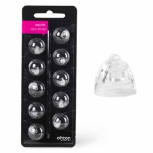 Oticon Dome Open minifit 10mm Modell Alta/Nera(10/frp)