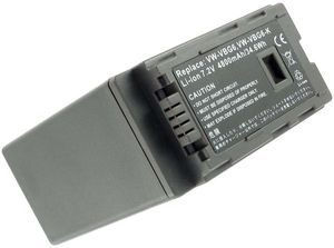 Batteri till Panasonic VDR-M50B, 7.2 Volt, 4400 Milliampertimmar(mAh)