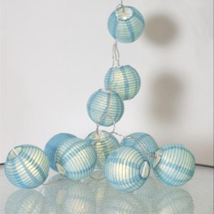 LED ljusslinga Festival / Blå / 10 LED / 1.35 M / IP20