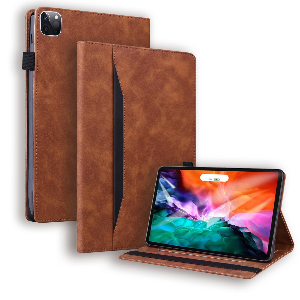 iPad Pro 12.9"" 2022/2021/2020/2018 premium plånboksfodral- Brun
